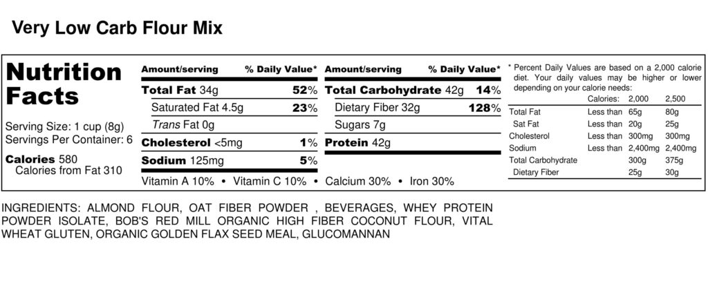 very-low-carb-flour-mix-nutrition-label