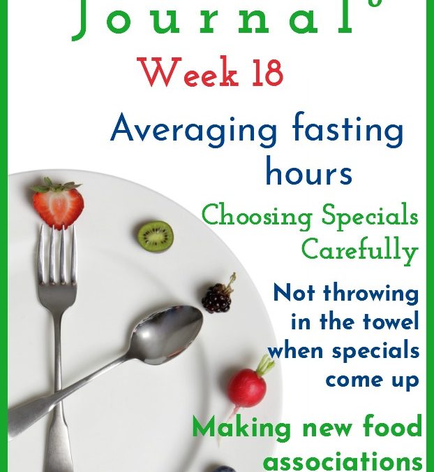 Intermittent Fasting Journal – Week 18