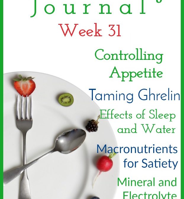 Intermittent Fasting Journal – Week 31