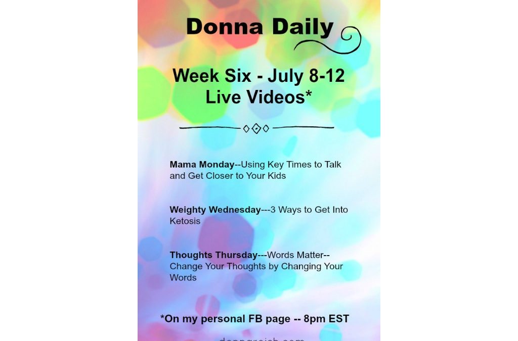 Donna Daily–Scary But Exciting Challenge