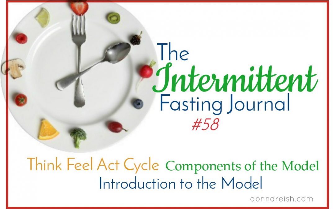 Intermittent Fasting Journal #58 Introducing the Self Coaching Model (The Think-Feel-Act Series)